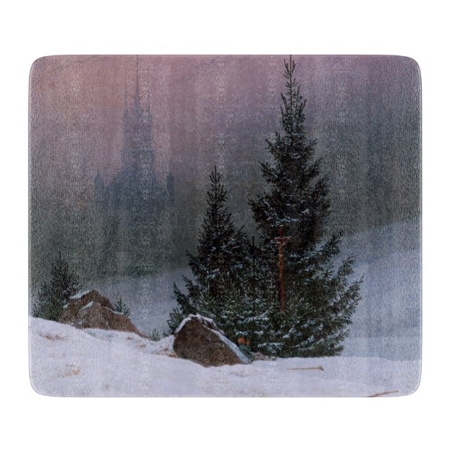 Vinterlandskap (av Caspar David Friedrich) (Framsidan)