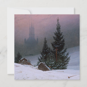 Vinterlandskap (av Caspar David Friedrich) Kort