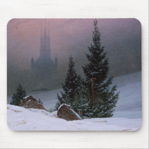 Vinterlandskap (av Caspar David Friedrich) Musmatta
