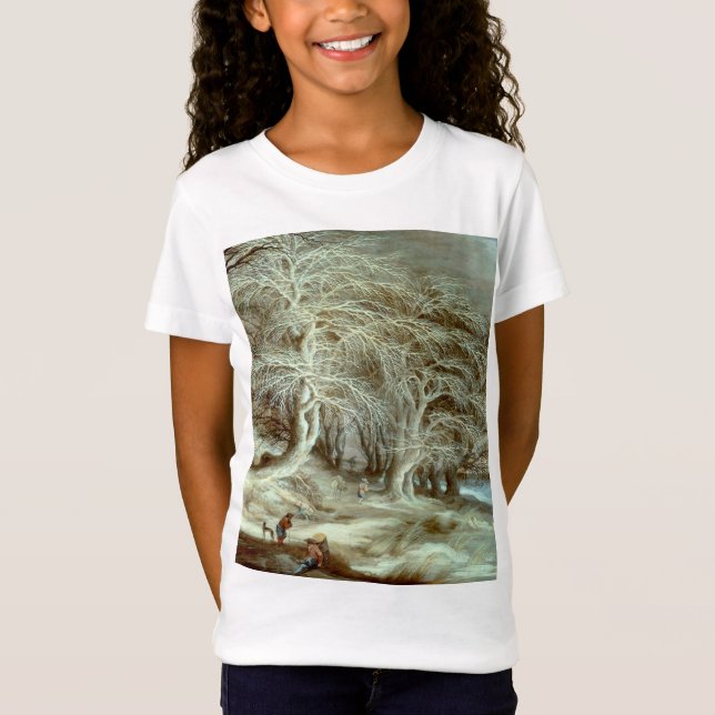 Vinterlandskap Gijsbrecht Leytens T Shirt (Framsida)