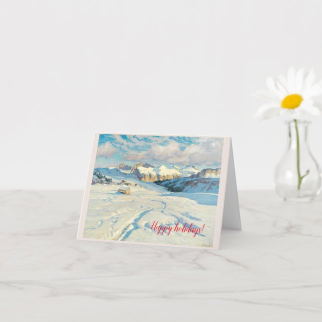 Vinterlandskap   kort (Liten växt)