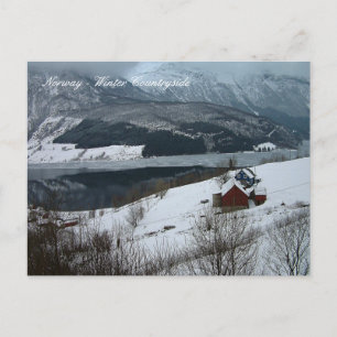 Vinterlandskap, Skandinaviarna, Norge Vykort