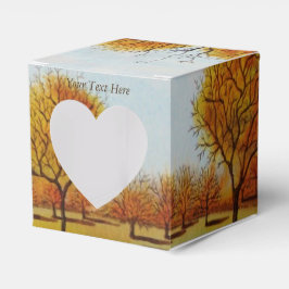 vinterlandskapet träd i höstlandskapet presentaskar