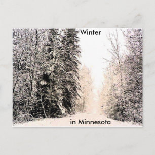 vinterlänk - Anpassad Vykort