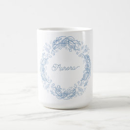 Vinterledighet Frisk Frostig Botanisk Vibe. Kaffemugg