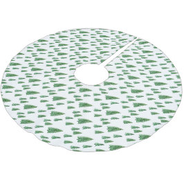 Vinterledighet Landsbygdens Skönhet Julgransmatta Borstad Polyester