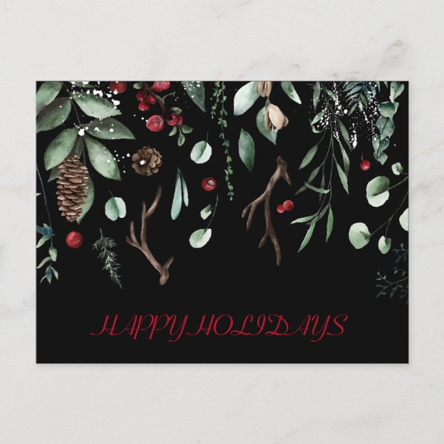 Vinterledighetskort Helg Vykort (Framsida)