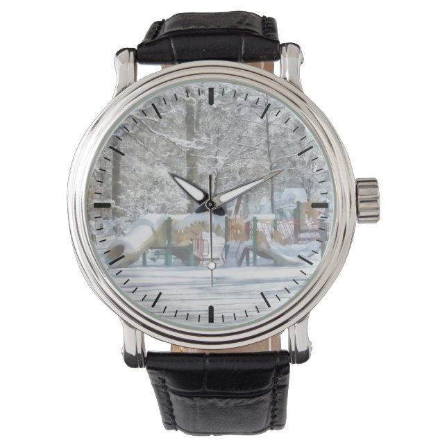 Vinterlekplats Armbandsur (Framsida)