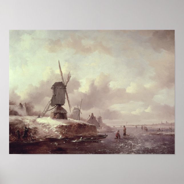 Vinterliggande 2 poster (Framsidan)