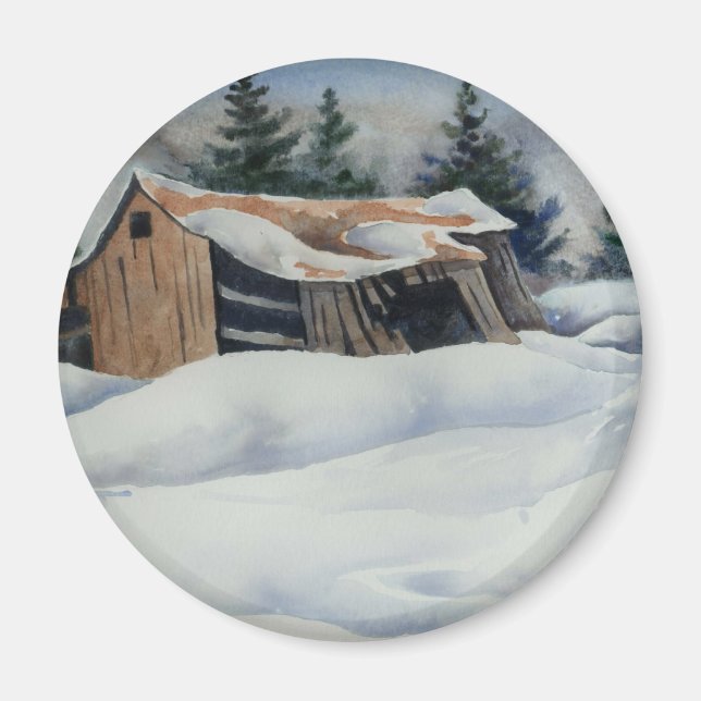 Vinterliggande magnet (Framsidan)