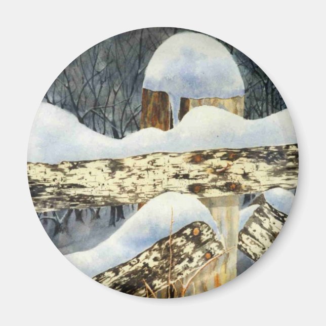Vinterliggande magnet (Framsidan)