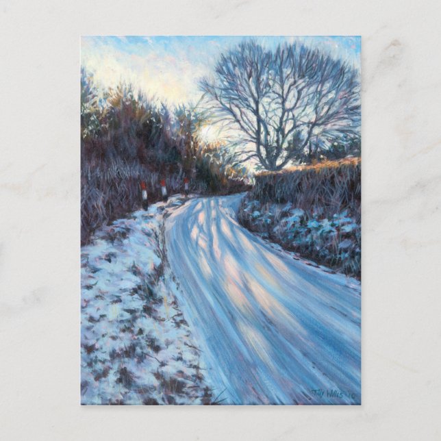 Vinterljus Vykort (Framsida)