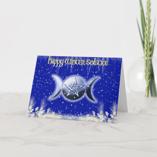 Vinterlöslighet 1-kort helgkort (Framsida)