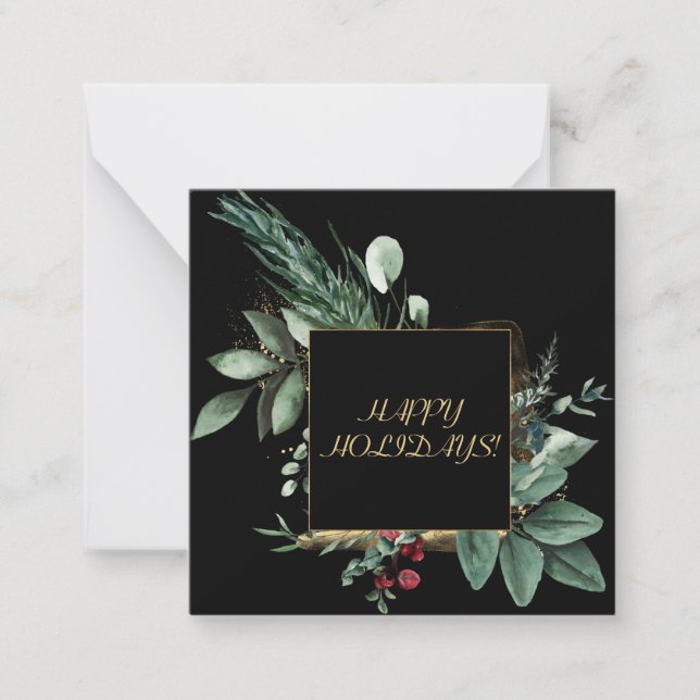 Vinterlovskort Anteckningskort (Framsida)