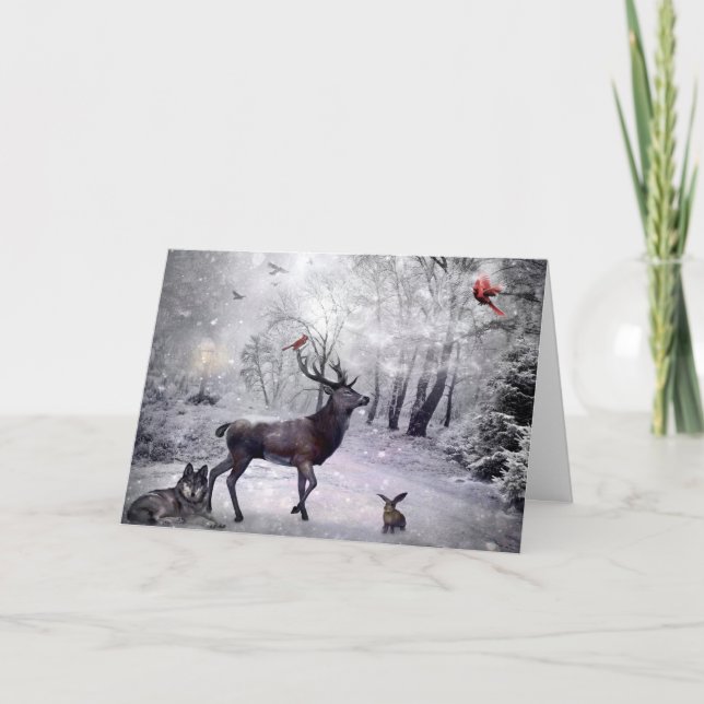 Vintermagi Helgkort (Framsida)