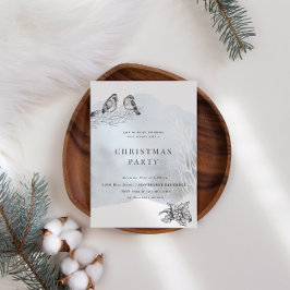 Vintermagiska julen Party Inbjudningar