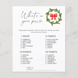 Vinterminimalism-spel Vad är i din väska?