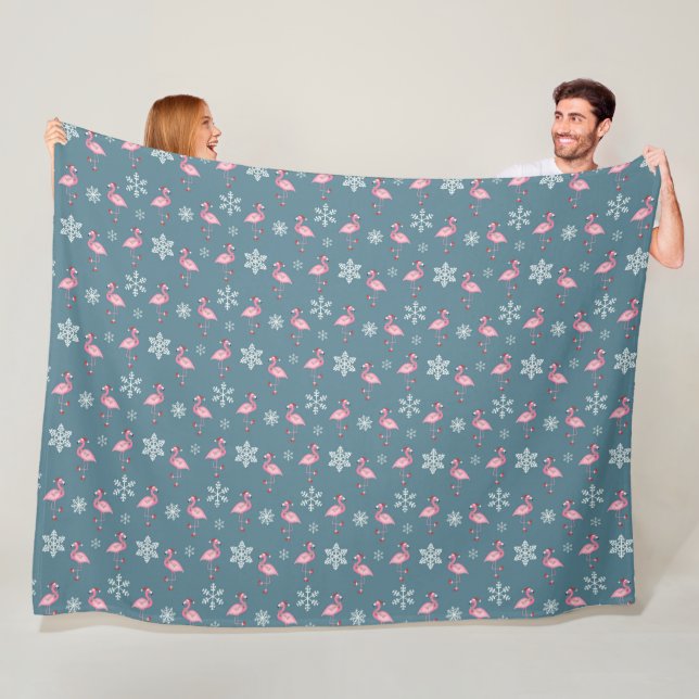 Vintermönsterdesign Flanellfilt  Fleecefilt (På plats)