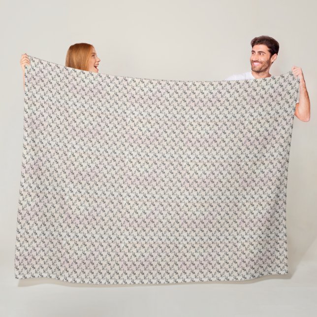 Vintermönsterdesign  Flanellfilt  Fleecefilt (På plats)