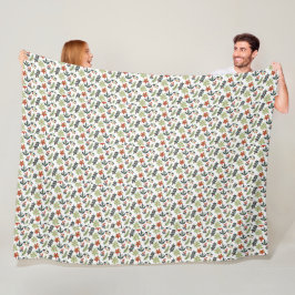 Vintermönsterdesign Fleecefilt 