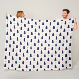 Vintermönsterdesign Fleecefilt 