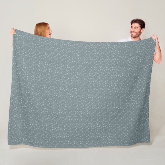 Vintermönsterdesign Fly Blankett  Fleecefilt (På plats)