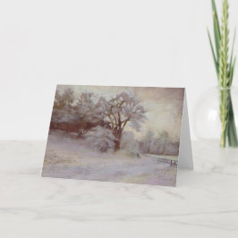 Vintermorgonkort Kort