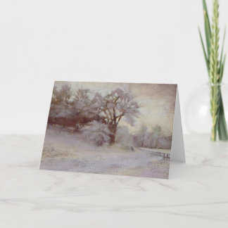 Vintermorgonkort Kort