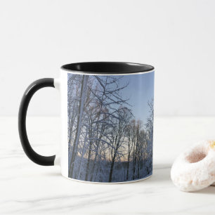 Vintermorgonljus I Mugg