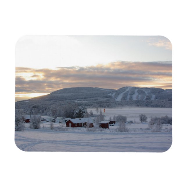 Vintermorgonnummer 1 magnet (Horisontell)