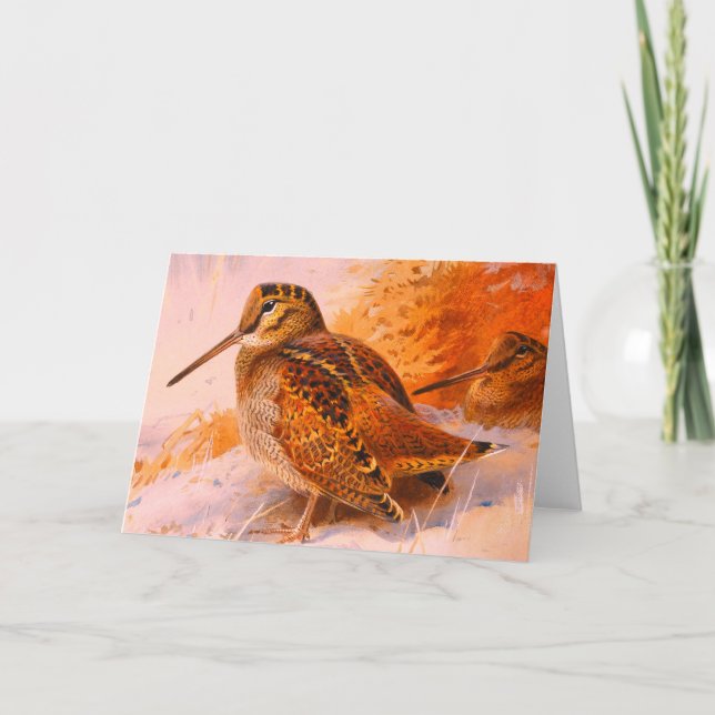 VINTERMORKULLAN för ARCHIBOLD THORBURN noterar Anteckningskort (Framsida)