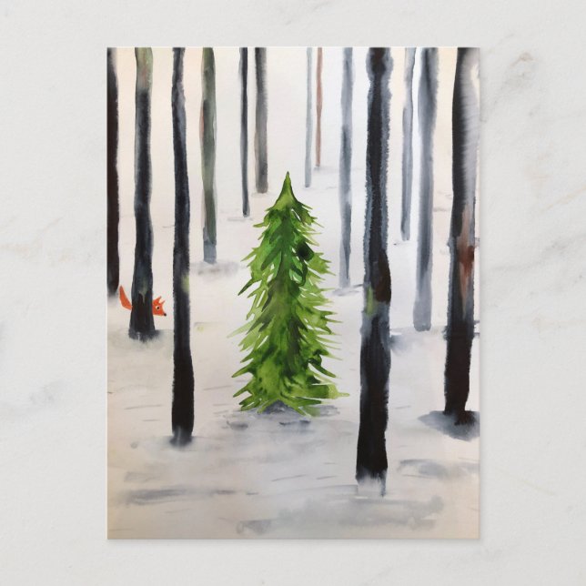 vintermöten vykort (Framsida)