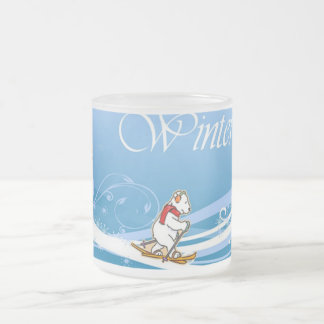 Vintermuggar Frostad Glasmugg