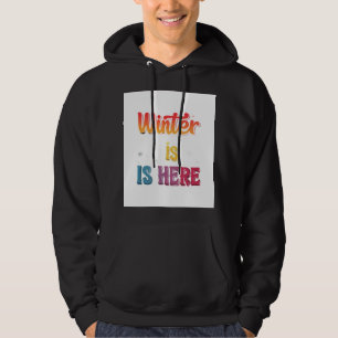 "Vintern är här": Hoodie