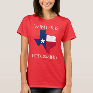 Vintern är inte kommande tee shirt