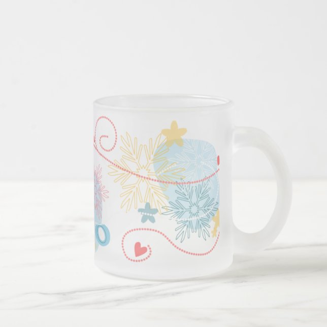 Vintern är Season Snowflake Mugg (Höger)