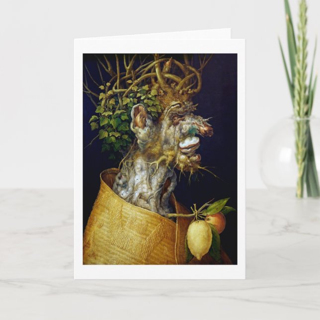 Vintern, Arcimboldo Kort (Framsida)