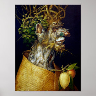 Vintern, Arcimboldo Poster