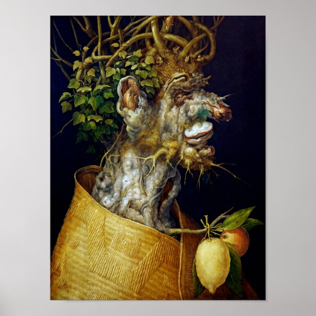 Vintern, Arcimboldo Poster (Framsidan)