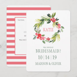 Vintern Blommigt Vattenfärg Utandning| Översikt Inbjudningar