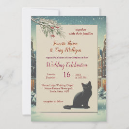 Vintern Firande i Snö eller Sol. Inbjudningar