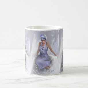 Vintern flammar muggen kaffemugg