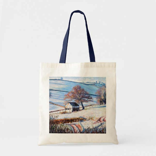 Vintern glaserar 2009 tygkasse (Framsidan)