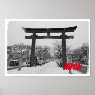 Vintern i Japan Poster