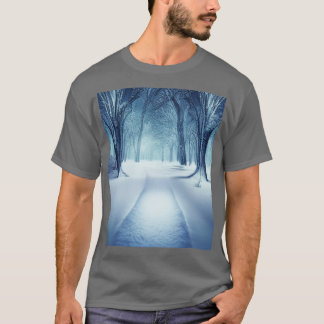 Vintern i naturen t shirt