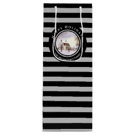 Vintern i New England, jul, Black Grått Circle