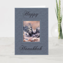 Vintern i Rockies Hanukkah Helgkort