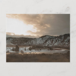 Vintern i Rockies Vykort