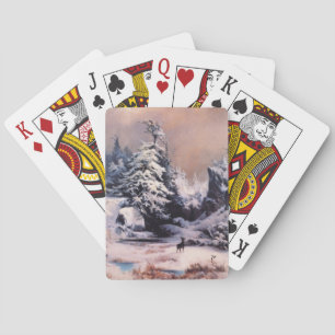 Vintern i Rocky mountains Casinokort