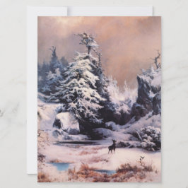 Vintern i Rocky mountains Kort